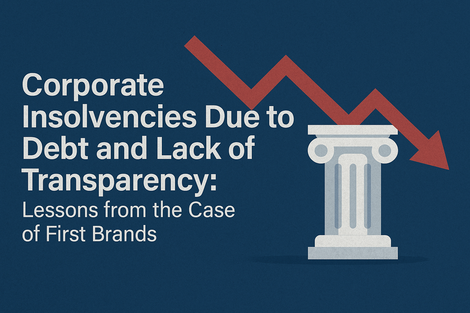 Corporate Insolvencies Caused by Debt and Lack of Transparency: Lessons from the Case of First Brands