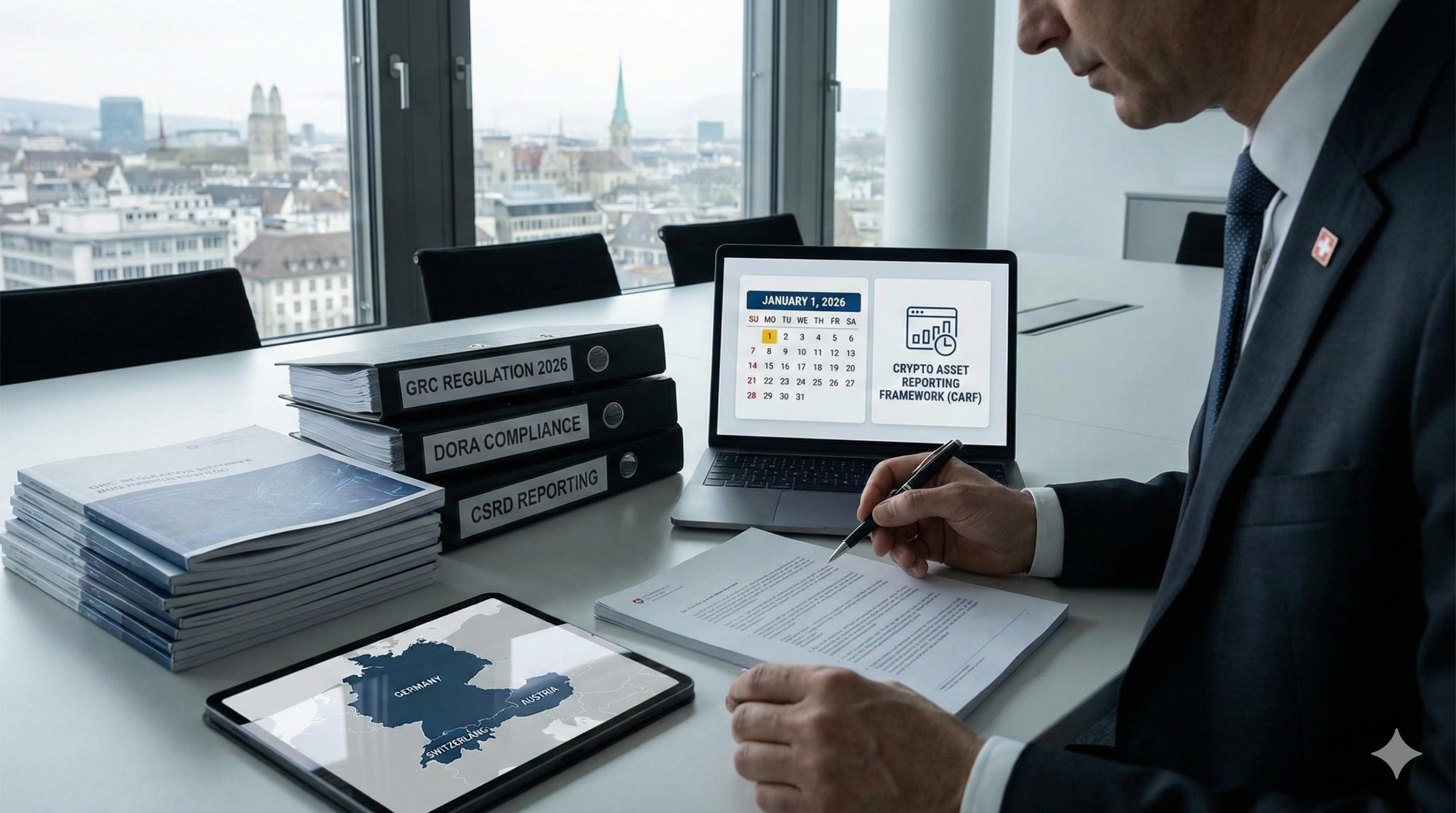 GRC Regulation 2026: New Laws and Key Dates in the DACH Region