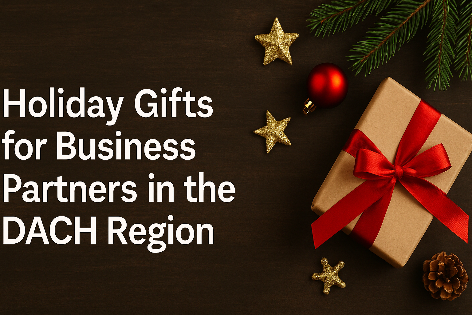 Holiday gifts for business partners in the DACH region